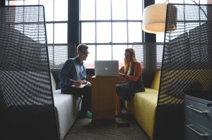 Startup company meeting